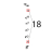 Boccola per CR045-46, 12x8.5, Di=5.3, AISI304 Unox XL 195