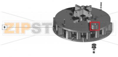 Supporto Scorrevole Sigma SPM 30       Supporto Scorrevole SPM 30Запчасть на сборочном чертеже под номером: 9Название запчасти Sigma на итальянском языке: Supporto Scorrevole SPM 30