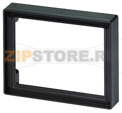Рама передняя, 184.2x138x33.6 мм U 3 HP 30, открытая, IP 65/IP 40 Bopla FO 2000 
