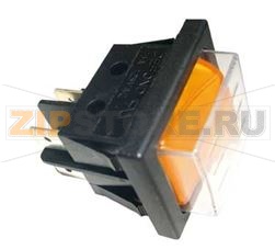 INTERRUTTORE BIPOLARE GIALLO 