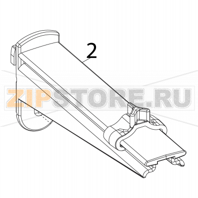 Media supply roll post assembly Intermec PF4i Media supply roll post assembly Intermec PF4iЗапчасть на деталировке под номером: 2Название запчасти на английском языке: Media supply roll post assembly Intermec PF4i.