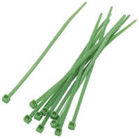 Стяжки кабельные 100 мм, зеленые, 100 шт TRU Components TC-PBR-100-4GN203
