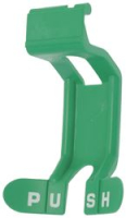 LEVA VERDE PER RUBINETTO A PISTONE