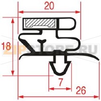 УПЛОТНИТЕЛЬ ВСТАВНОЙ 1043 - 2600 ММ
