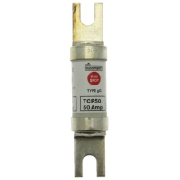 Предохранитель, 50 A, AC 660 В, DC 460 В, 80 кА, BS88/A4, 26x110 мм, gL/gG, BS Eaton 50A 660V AC