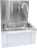 HAND-WASH BASIN ST. STEEL W/KNEE CONTROL
