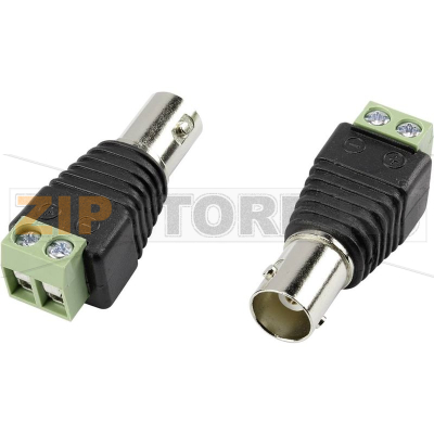 Разъем BNC, 50 Ом, 1 шт TRU Components 558351 