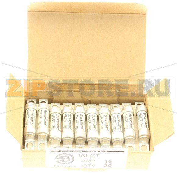 Предохранитель, 16 A, AC 240 В, DC 150 В, 200 кА, BS88, 9x47 мм, aR, BS Eaton 16AMP 240V AC BS88 