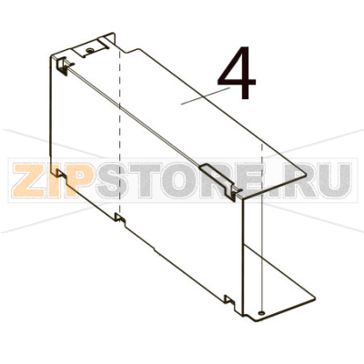 PS Unit Toshiba TEC B-SX5T-TS22-QM-R PS Unit Toshiba TEC B-SX5T-TS22-QM-RЗапчасть на деталировке под номером: 4