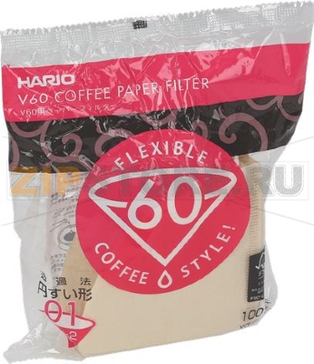 УПАКОВКА 100 ФИЛЬТРОВ HARIO 1-2 ЧАШКИ 