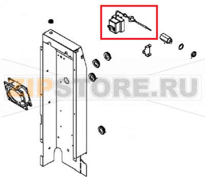 Safety thermostat Angelo Po FX101E3   Safety thermostat Angelo Po FX101E3Запчасть на 