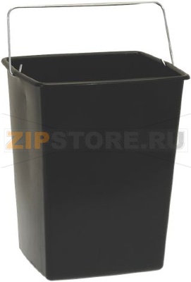 ВЕДРО ЧЕРНОЕ ДЛЯ КОФЕЙНОЙ ГУЩИ 