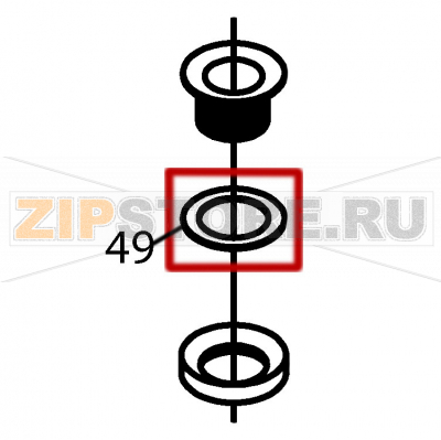 Joint washer Ø70xØ48x10.5 Fagor FI-2700I Joint washer Ø70xØ48x10.5 Fagor FI-2700IЗапчасть на деталировке под номером: 49Название запчасти Fagor на английском языке: Joint washer Ø70xØ48x10.5 FI-2700I.