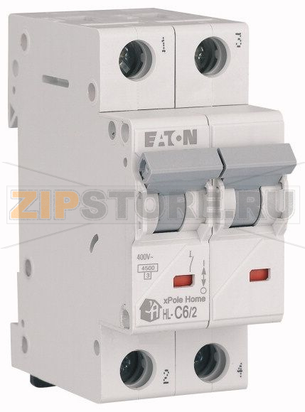 Выключатель модульный автоматический (МСВ) Eaton HL-C6/2 