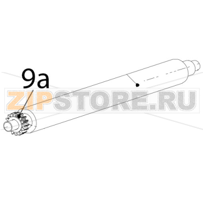 Cog wheel Zebra TTP-2010 Cog wheel Zebra TTP-2010Запчасть на деталировке под номером: 9a
