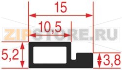 УПЛОТНИТЕЛЬ ДВЕРИ ПЕЧИ 