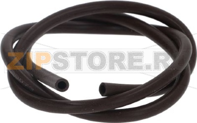 TUBE SILICONE ø 5x8 mm BROWN BY THE METR 
