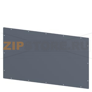 SIVACON, Roof, Closed, IP40, W: 1000 mm, T: 600 mm, zinc-plated Siemens 8MF1006-2UD10-0A 