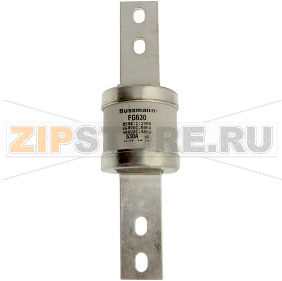 Предохранитель, 560 A, AC 550 В, DC 400 В, 80 кА, BS88, 74x262 мм, gL/gG, BS Eaton 560AMP 415V AC 