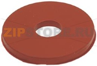 ПЛОСКАЯ СИЛИКОНОВАЯ ПРОКЛАДКА Ø 26X8X2,5 ММ