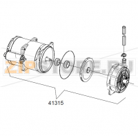 Rinsing pump / booster pump 220/240V DIHR LP3 S Plus