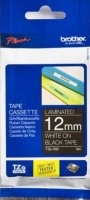 Самоклеящаяся непрерывная ламинированная лента Brother бел/черн (шир. 12 мм)
