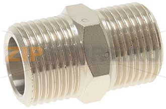 ГАЗОВЫЙ ПАТРУБОК Ø 3/8&quot;M-3/8&quot;M НИКЕЛИРОВАННЫЙ 