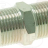 ГАЗОВЫЙ ПАТРУБОК Ø 3/8"M-3/8"M НИКЕЛИРОВАННЫЙ - ГАЗОВЫЙ ПАТРУБОК Ø 3/8"M-3/8"M НИКЕЛИРОВАННЫЙ