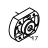 Bearing support Fagor FI-2700I