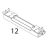 Pinch roller ass'y Toshiba TEC B-SX5T-TS12/22-QQ