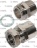 FITTING ø 1 M FOR FLEXIBLE GAS HOSE