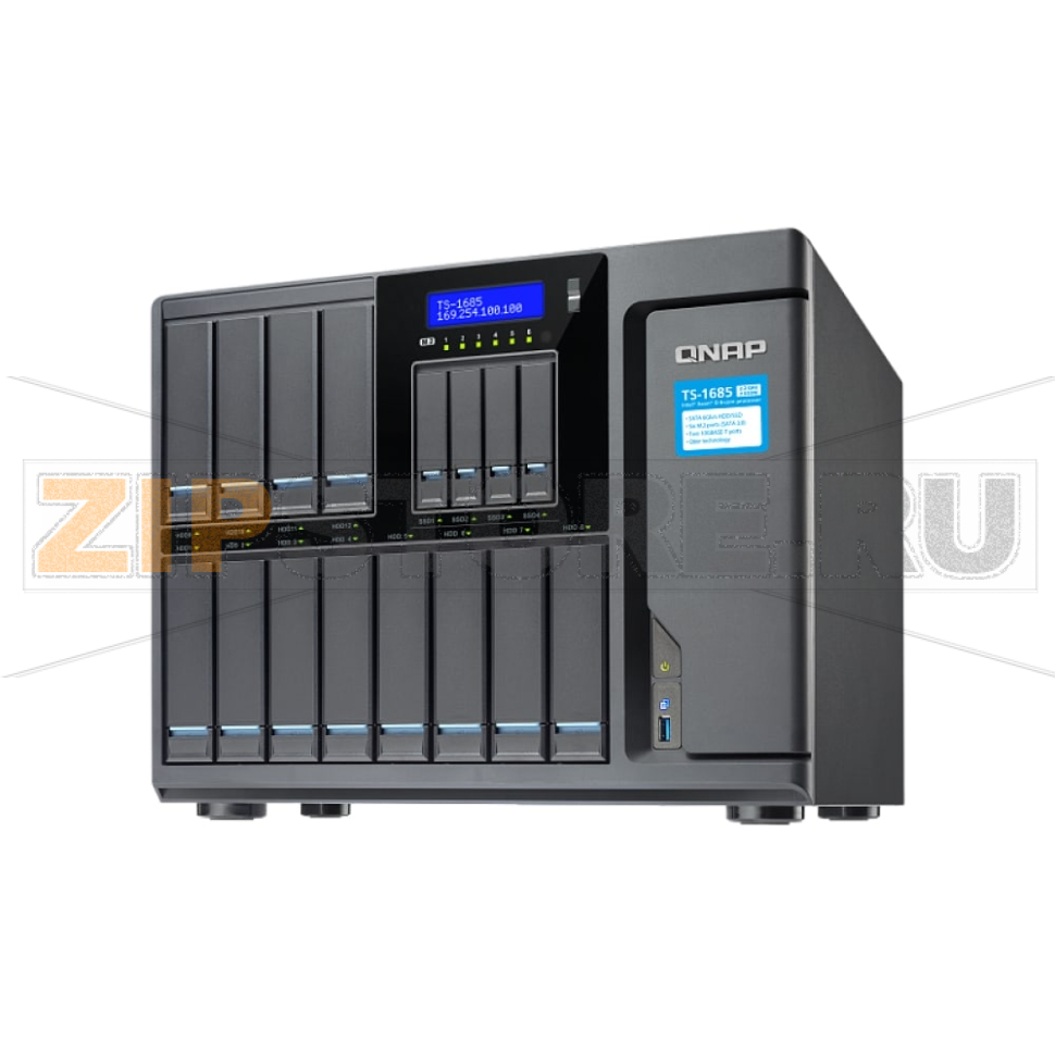 Накопитель сетевой QNAP TS-1685 
