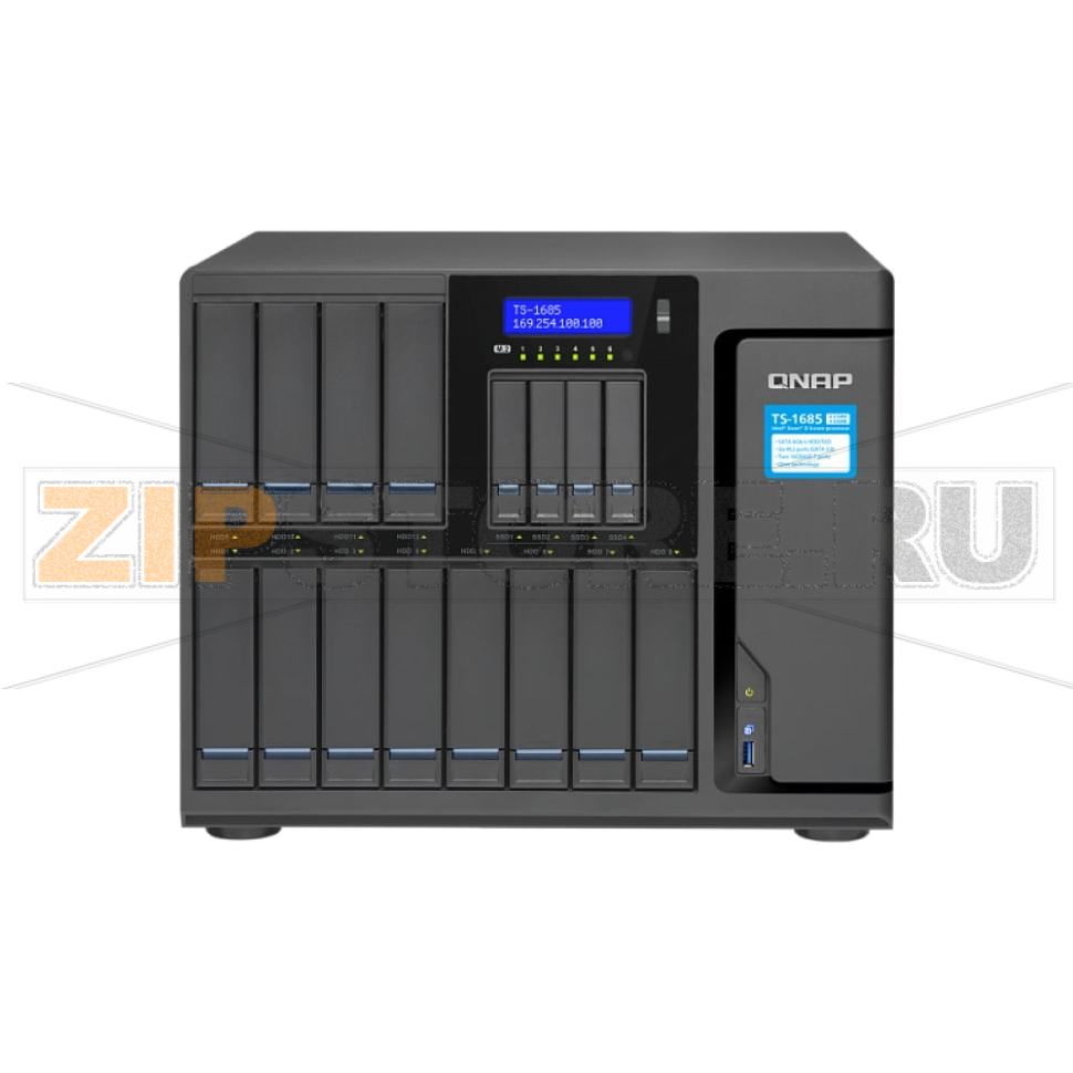 Накопитель сетевой QNAP TS-1685 
