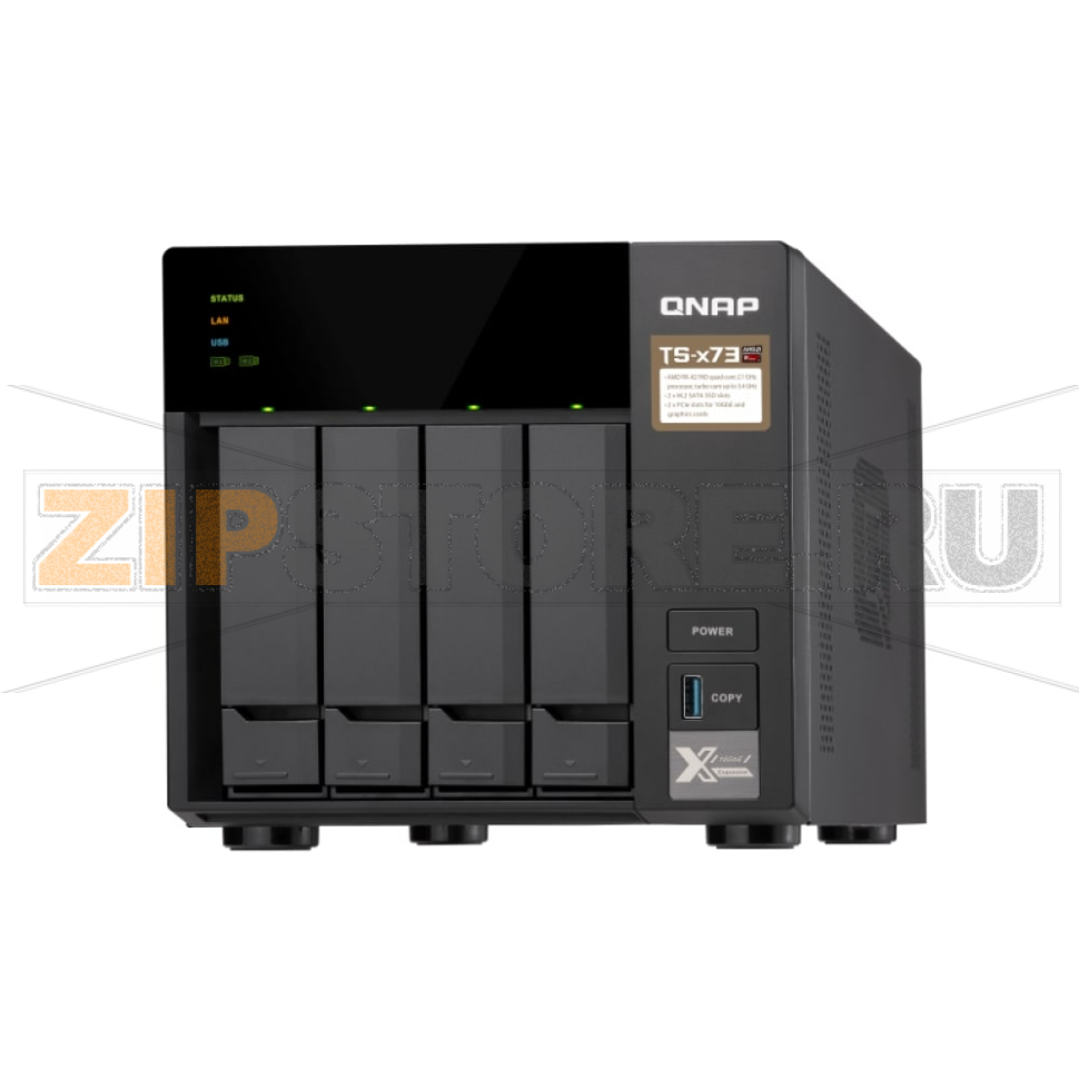 Накопитель сетевой QNAP TS-473 