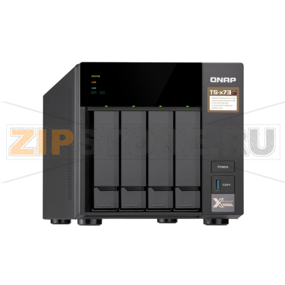 Накопитель сетевой QNAP TS-473 