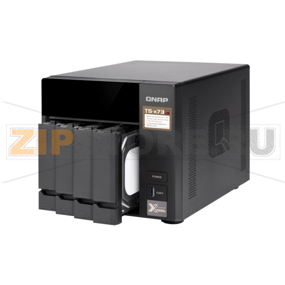 Накопитель сетевой QNAP TS-473 