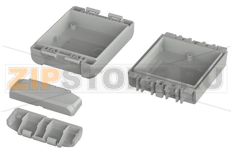 Корпус, 113x80x40 мм, АБС, одноцветный Bopla B 100804 ABS 7035 
