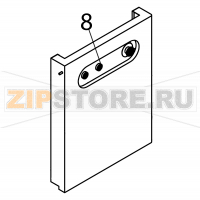 Complete red push button Fagor FI-2700I