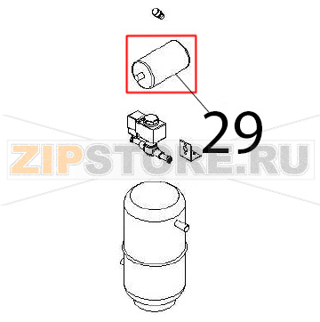 Filter Angelo Po IA101L Filter Angelo Po IA101LЗапчасть на деталировке под номером: 29