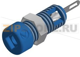 Разъем 6 А, 30 В, синий Hirschmann MBI 1 BLUE 