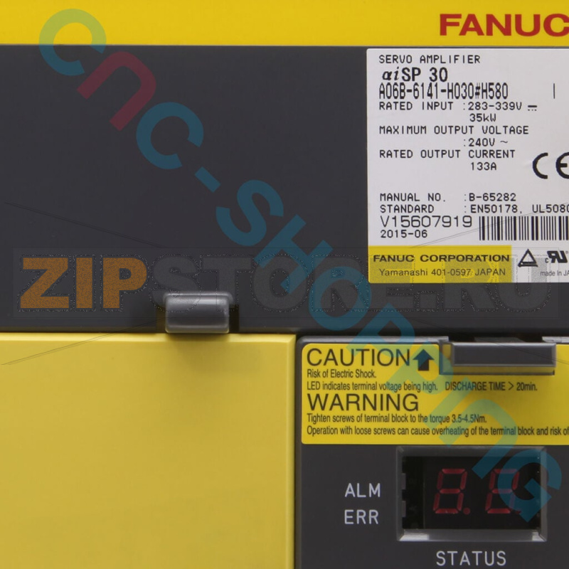 Модуль усилителя шпинделя Fanuc A06B-6141-H030#H580 
