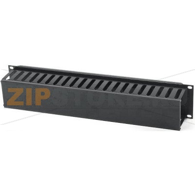 Hyperline CM-1U-PL-COV Кабельный организатор пластиковый с крышкой, 19'', 1U 