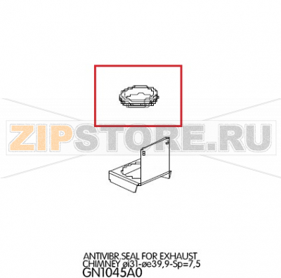 Antivibr.Seal for exhaust chimney øi31-øe39,9-Sp=7,5 Unox XVC 304 Antivibr.Seal for exhaust chimney øi31-øe39,9-Sp=7,5 Unox XVC 304Запчасть на деталировке под номером: 30Название запчасти на английском языке: Antivibr.Seal for exhaust chimney øi31-øe39,9-Sp=7,5 Unox XVC 304