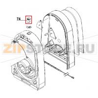 Lock for top cover Ugolini Minigel 2 Plus
