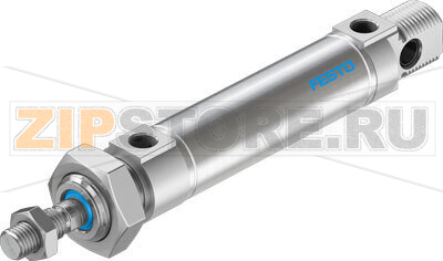 Пневмоцилиндр стандартный Festo DSNU-25-50-PPS-A 