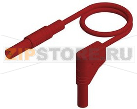 Провод тестовый 2 м, красный Hirschmann MLS SIL WG 200/1 RED 