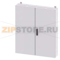 ALPHA 400, wall-mounted cabinet, IP43, Protection class 1, H: 1250 mm, W: 1050 mm, T: 210 mm, RAL 9016 Siemens 8GK1122-6KA42