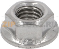 DADO ESAGONALE FLANGIATO M8