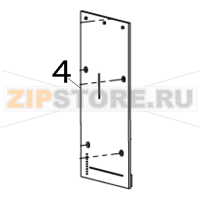 LCD Panel board assembly TSC TTP-286MT LCD Panel board assembly TSC TTP-286MTЗапчасть на деталировке под номером: 4