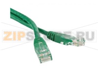 Hyperline PC-LPM-STP-RJ45-RJ45-C5e-3M-LSZH-GN Патч-корд F/UTP, экранированный, Cat.5е, LSZH, 3 м, зеленый